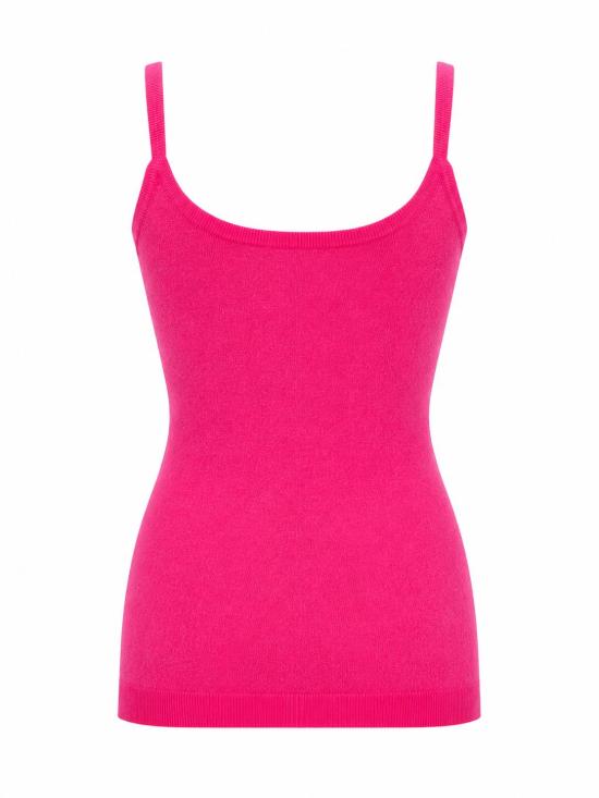 26FW 라 로즈 민소매 티셔츠 MG30332326 F FUCSIA - LA ROSE