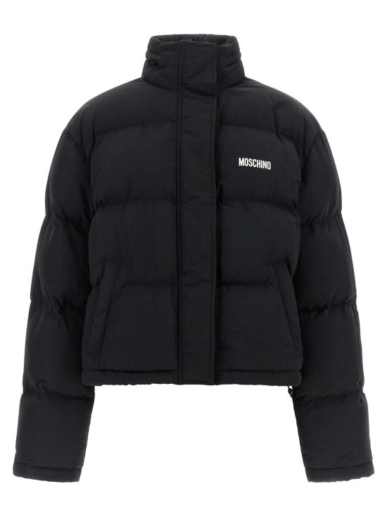 26FW 모스키노 숏패딩 MO337574BM BLACK