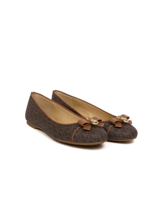  마이클 코어스 플랫 슈즈 MASTER 49H3HNFP1B BROWN Michael Kors - MICHAEL KORS