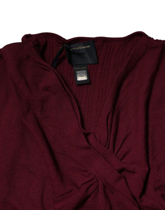  로베르토 카발리 스웨터 SIG91888 RED - ROBERTO CAVALLI