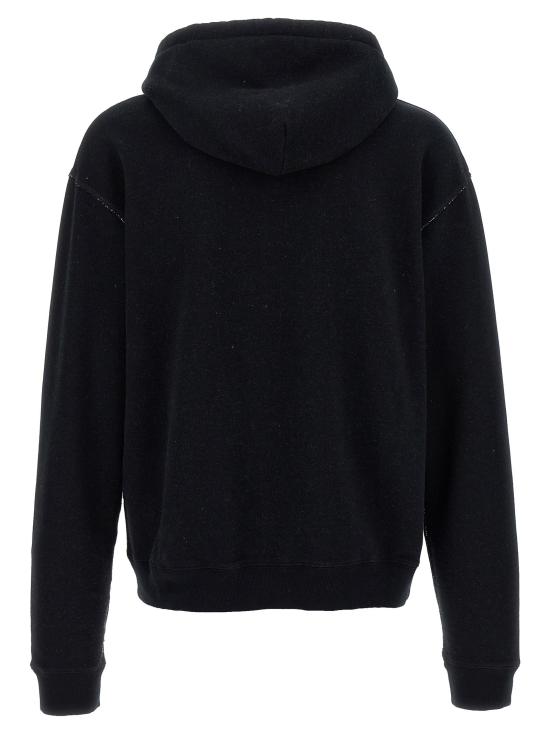 25FW 발렌티노 가라바니 후드 티셔츠 VA313333BM BLACK - VALENTINO GARAVANI