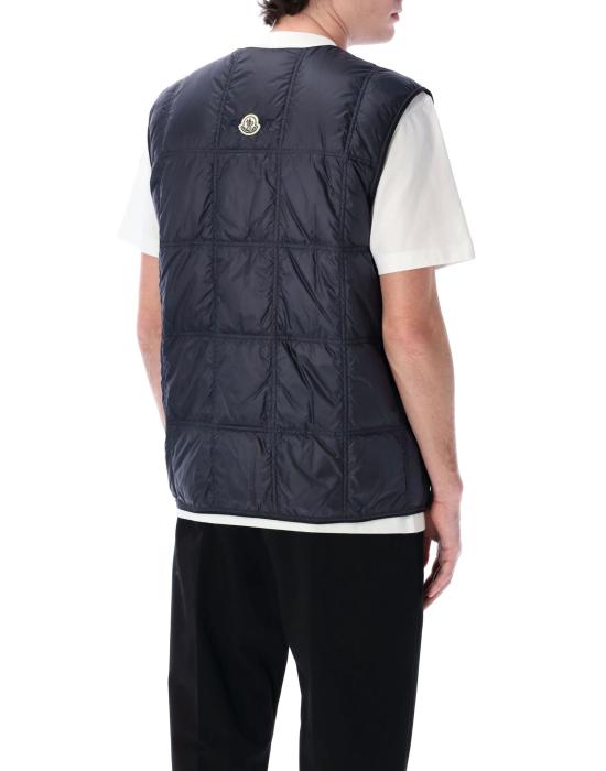 25FW 몽클레어 몽클레르 x 프라그먼트 바일레 팩커블 다운 질레 1A00016M6114742 NAVY - MONCLER