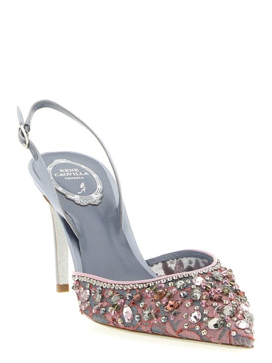 26FW 르네 카오빌라 힐/펌프스 RE339055BM MULTICOLOR - RENE CAOVILLA