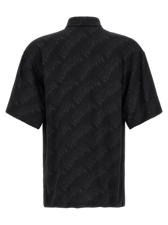 26SS 발렌시아가 반팔 셔츠 BA335440BM BLACK - BALENCIAGA
