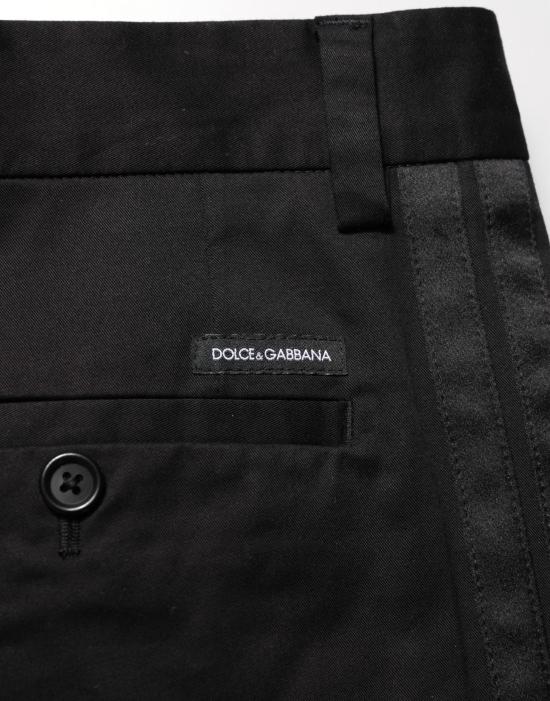  돌체앤가바나 스트레이트 팬츠 PAN76739 BLACK - DOLCE & GABBANA