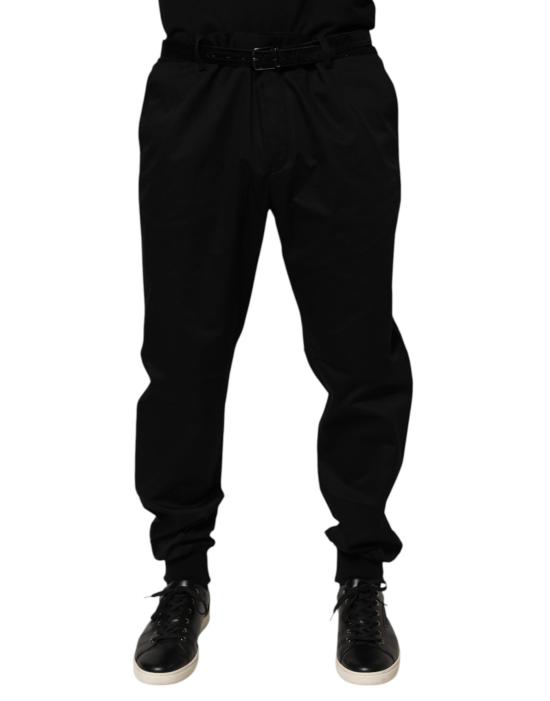  돌체앤가바나 스트레이트 팬츠 PAN76739 BLACK - DOLCE & GABBANA