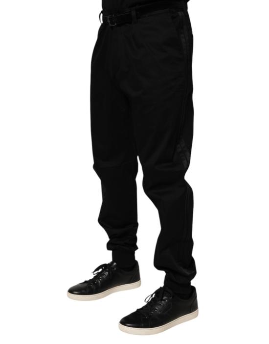  돌체앤가바나 스트레이트 팬츠 PAN76739 BLACK - DOLCE & GABBANA