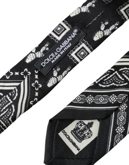  돌체앤가바나 넥타이 KRA3394 BLACK - DOLCE & GABBANA