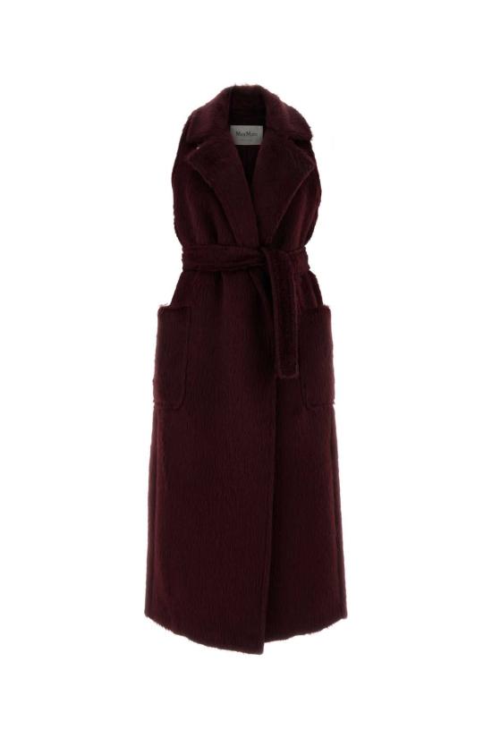 25FW 막스마라 코트 2521276163600 003 BURGUNDY