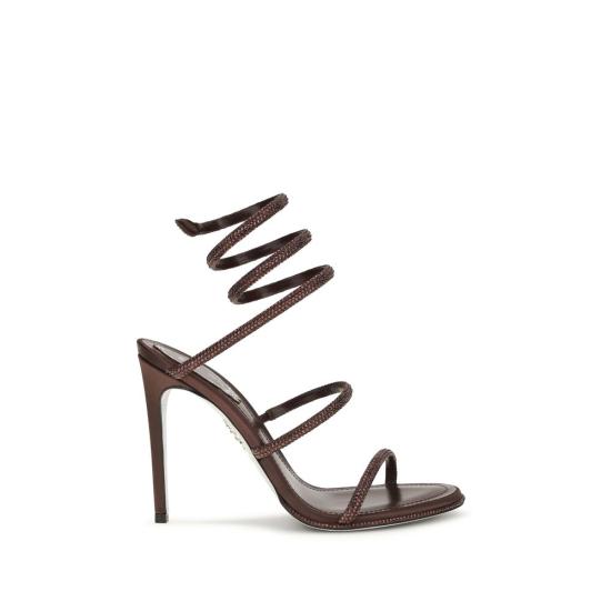 26FW 르네 카오빌라 힐/펌프스 REC12538105R001Y432BB BROWN