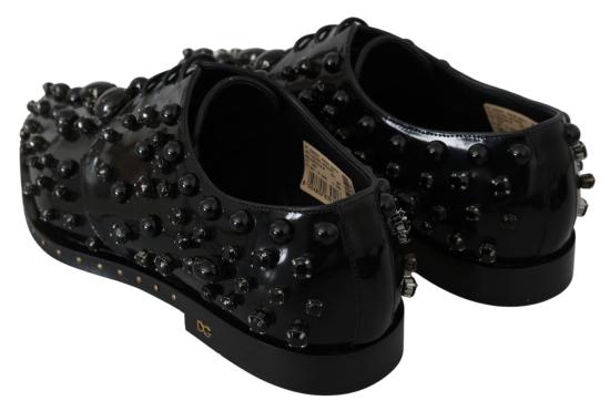  돌체앤가바나 플랫 슈즈 LA7209 BLACK - DOLCE & GABBANA