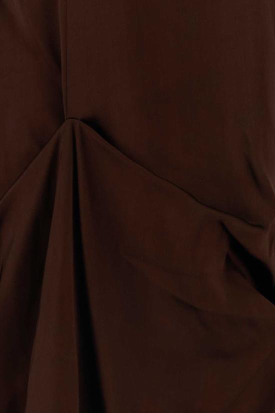 26SS 가니 미디 원피스 W0805 979 BROWN - GANNI