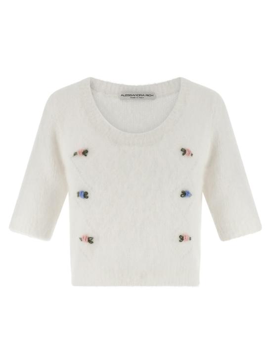 25FW 알레산드라리치 스웨터 AL316459BM WHITE