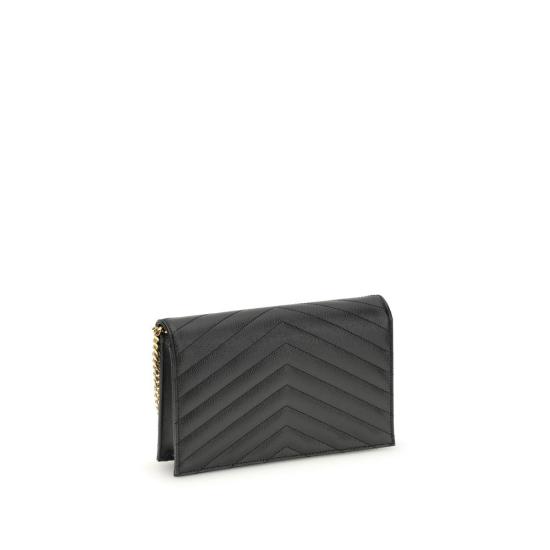 26FW 생로랑 클러치/파우치 SA857605BOW011000BB BLACK - SAINT LAURENT
