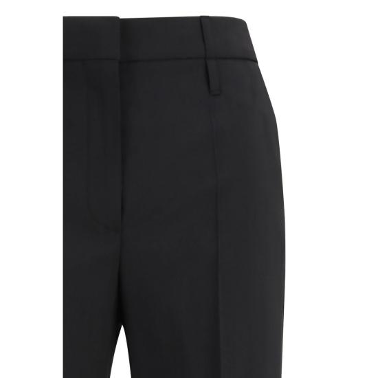 26SS 막스마라 스트레이트 팬츠 MA2612131011600004BB BLACK - MAX MARA