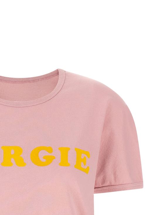 26SS MM6 메종마르지엘라 반팔 티셔츠 MM333690BM PINK - MM6 MAISON MARGIELA