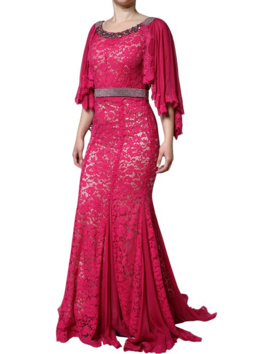  돌체앤가바나 롱 원피스 DR281285 PINK - DOLCE & GABBANA