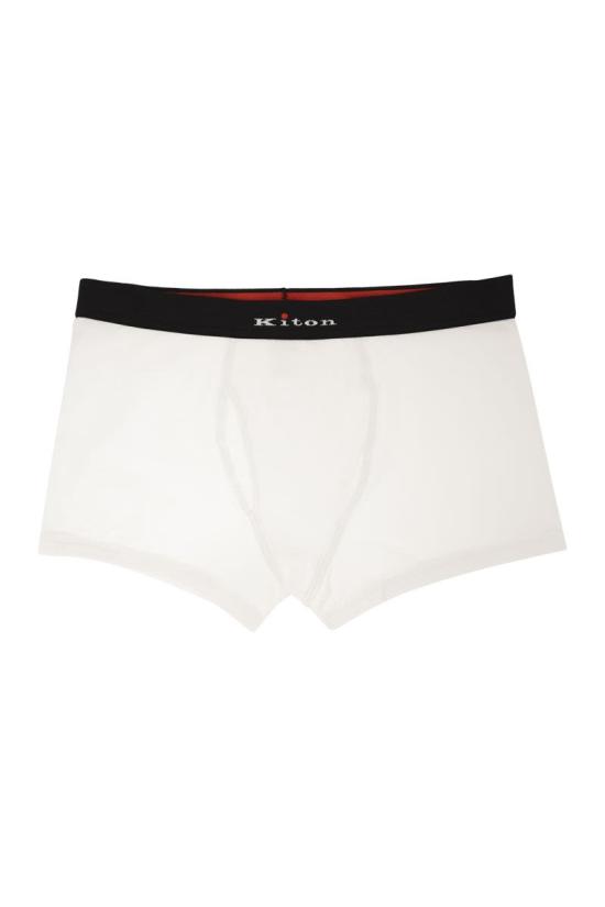 26FW 키톤 팬티 UNWBX16K0261L01000 WHITE
