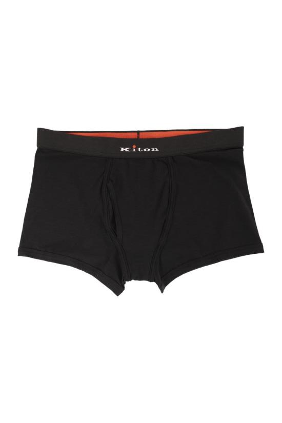 26FW 키톤 팬티 UNWBX16K0261L02001 BLACK