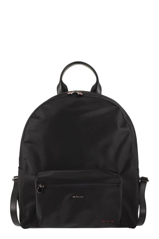 26FW 키톤 백팩 UBA0160N012700100F BLACK