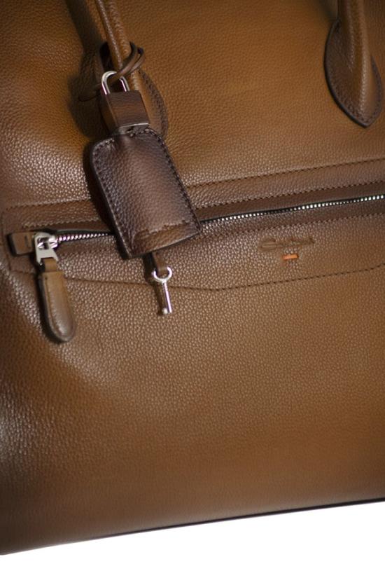 26FW 산토니 브리프케이스 UIBBA2999BSACGM C37 BROWN - SANTONI