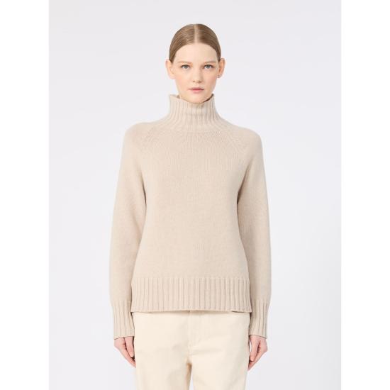26FW 에스막스마라 터틀넥 2629366013600 002 LIGHT BEIGE