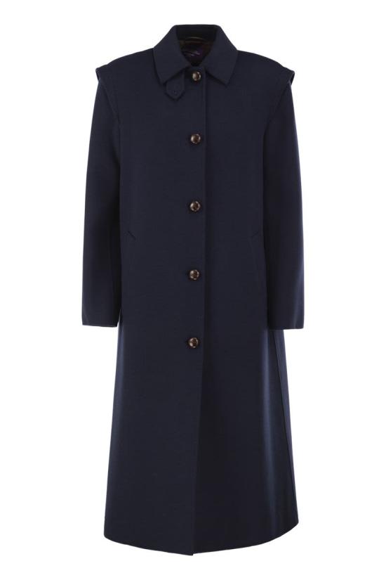 26FW 위켄드막스마라 코트 2625016026600 012 DARK BLUE