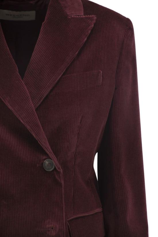 26FW 위켄드막스마라 수트 자켓 2625046012600 006 BORDEAUX - WEEKEND MAX MARA
