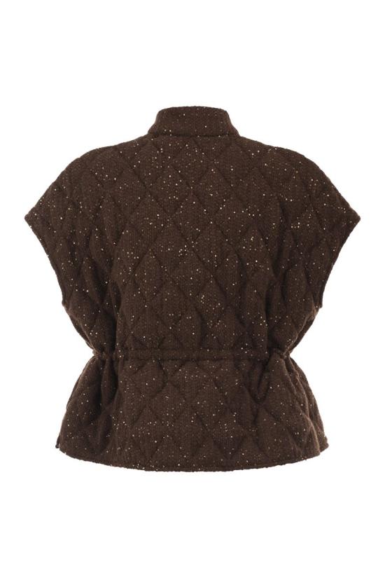 26FW 파비아나 필리피 베스트 CTD216F183M327 1269 BROWN - FABIANA FILIPPI
