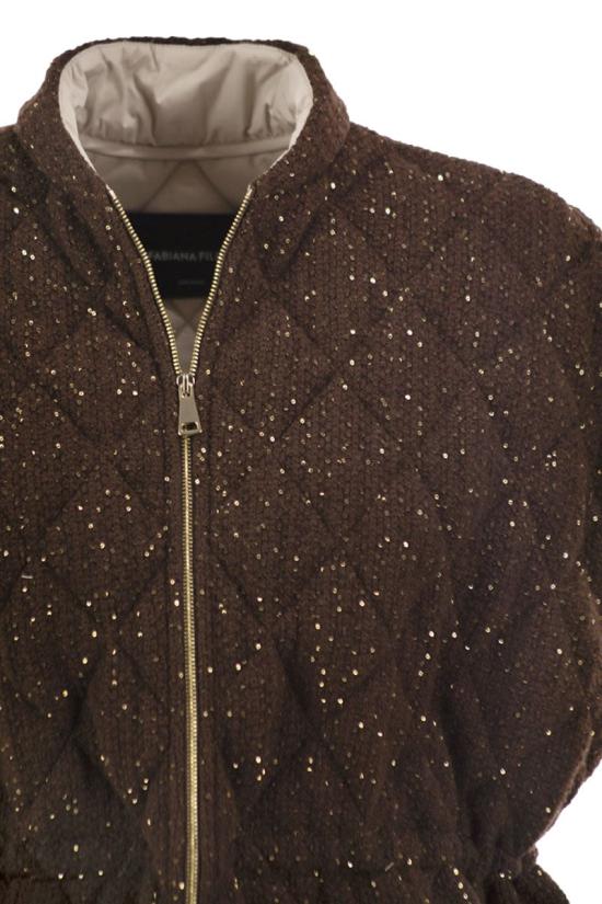 26FW 파비아나 필리피 베스트 CTD216F183M327 1269 BROWN - FABIANA FILIPPI