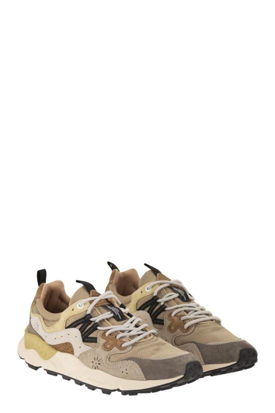 26FW 플라워 마운틴 스니커즈 201781601 4D58 BEIGE GREY - FLOWER MOUNTAIN