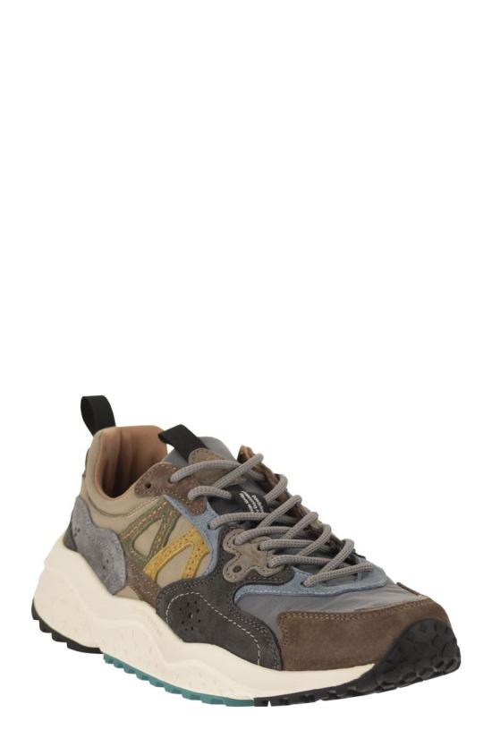 26FW 플라워 마운틴 스니커즈 201950701 1D34 GREY BROWN - FLOWER MOUNTAIN
