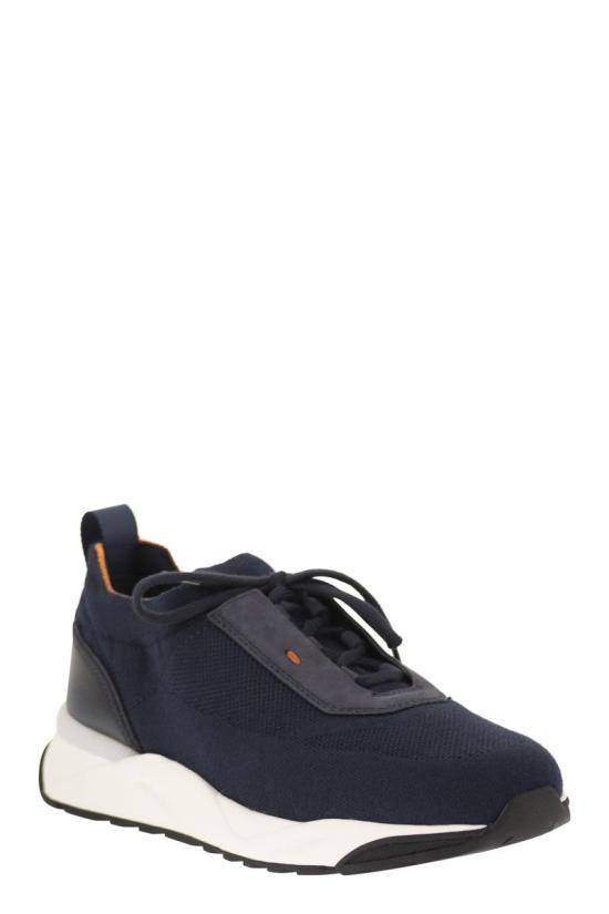 26FW 산토니 스니커즈 MBIO21601BINNHOD U61 NIGHT BLUE - SANTONI