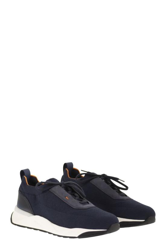 26FW 산토니 스니커즈 MBIO21601BINNHOD U61 NIGHT BLUE - SANTONI