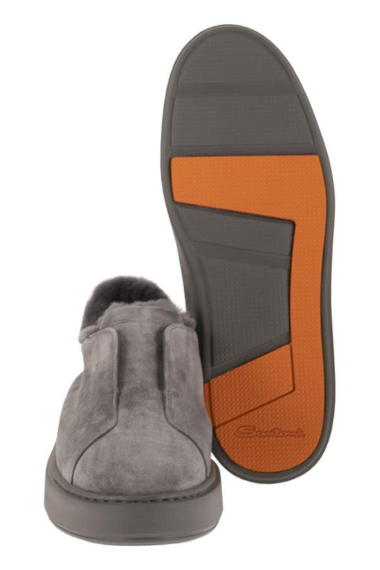 26FW 산토니 스니커즈 WBCD61323PELPSAP G62 GREY - SANTONI