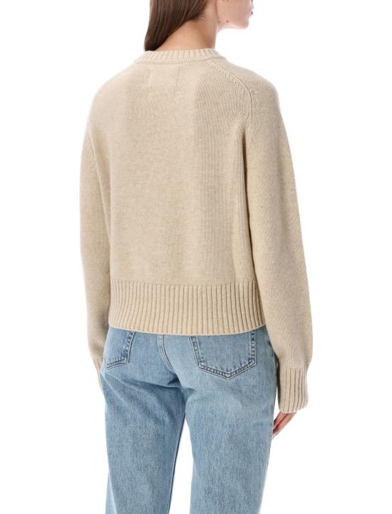 26FW 익스트림캐시미어 스웨터 PLEASE LATTE LIGHT BEIGE - EXTREME CASHMERE