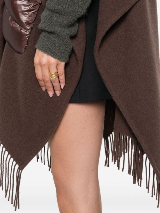 26FW 에르노 퀼티드 포켓 판초 GC00066DR333958810 BROWN - HERNO