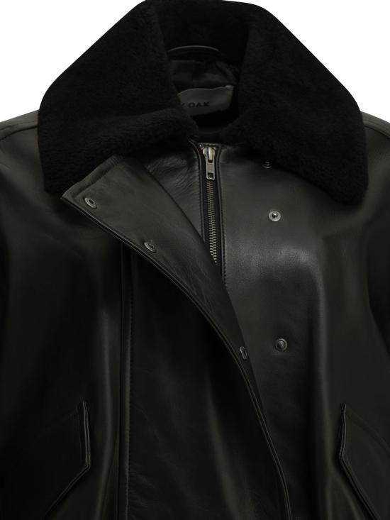 26FW 아이비앤오크 가죽 자켓 IO118071LAILALANEBK999 BLACK - IVY & OAK