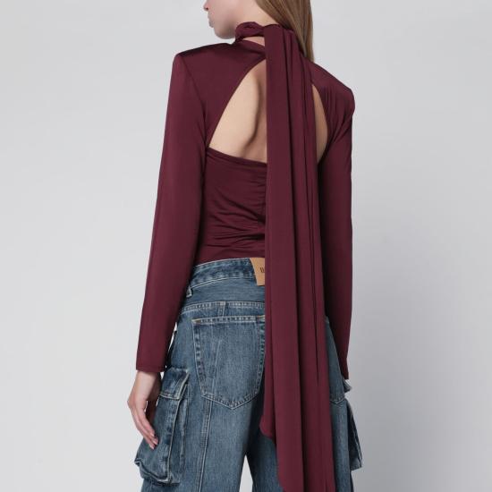 26FW 로테이트 바이 크리스텐슨 긴팔 티셔츠 1161752694BCR2080 2694 PURPLE - ROTATE BY BIRGERCHRISTENSEN