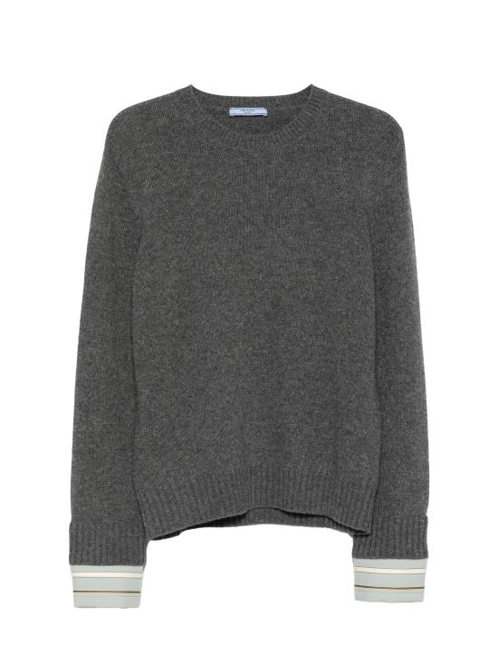 26FW 프라다 스웨터 P24F3VOOO6339 F0480 GREY