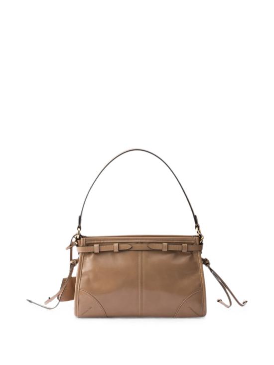26FW 프라다 보니 스몰 숄더백 1BC297OOM2CYR F0LT6 BROWN - PRADA