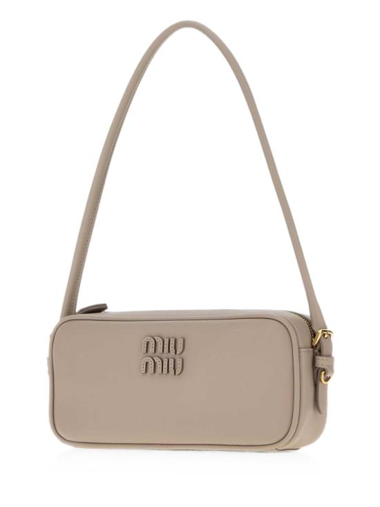 26FW 미우미우 레더 파우치 미우미우 5NE024AF8W F0D32 BEIGE - MIU MIU
