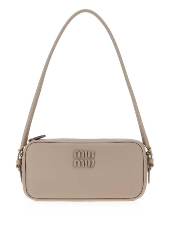26FW 미우미우 레더 파우치 미우미우 5NE024AF8W F0D32 BEIGE