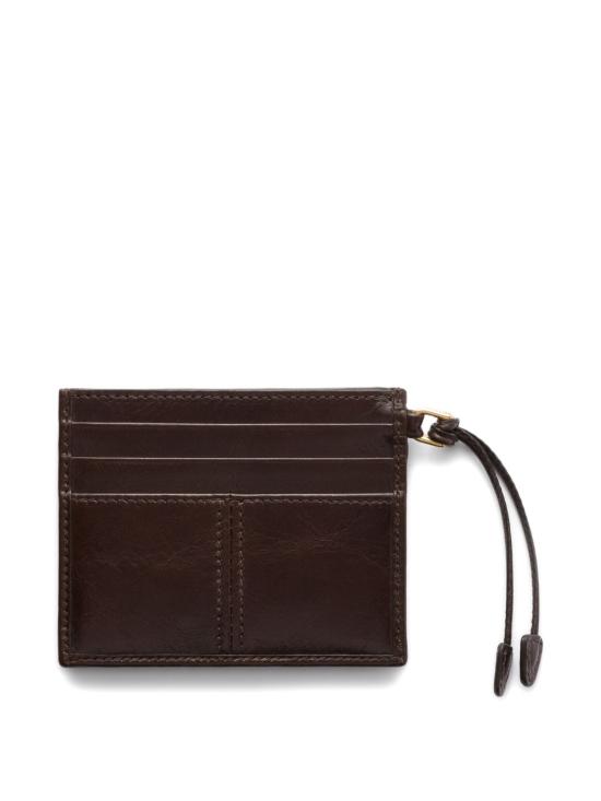 26FW 프라다 레더 카드 홀더 레더 카드 홀더 1MC0252CYR F0003 BROWN - PRADA