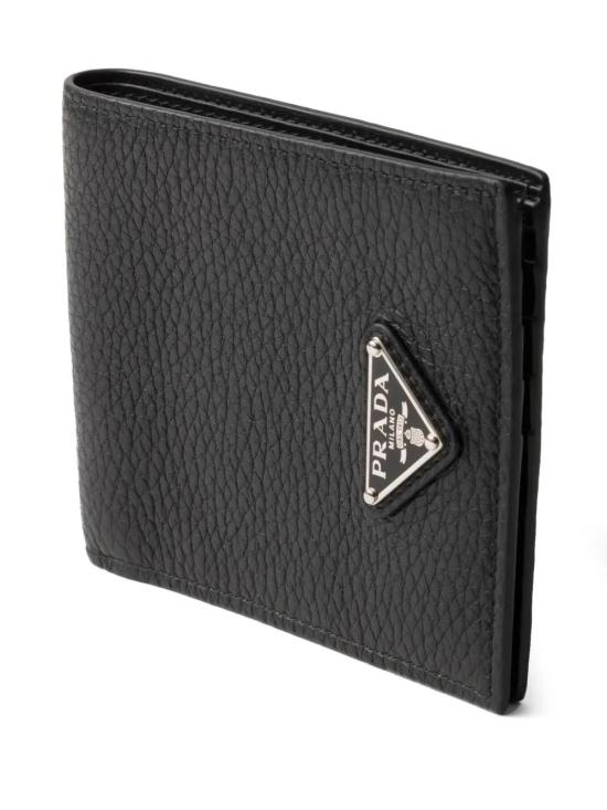 26SS 프라다 앤티크 가죽 반지갑 앤티크 가죽 반지갑 2MO5132E54 F0002 BLACK - PRADA