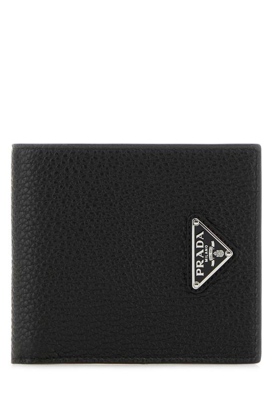 26SS 프라다 앤티크 가죽 반지갑 앤티크 가죽 반지갑 2MO5132E54 F0002 BLACK