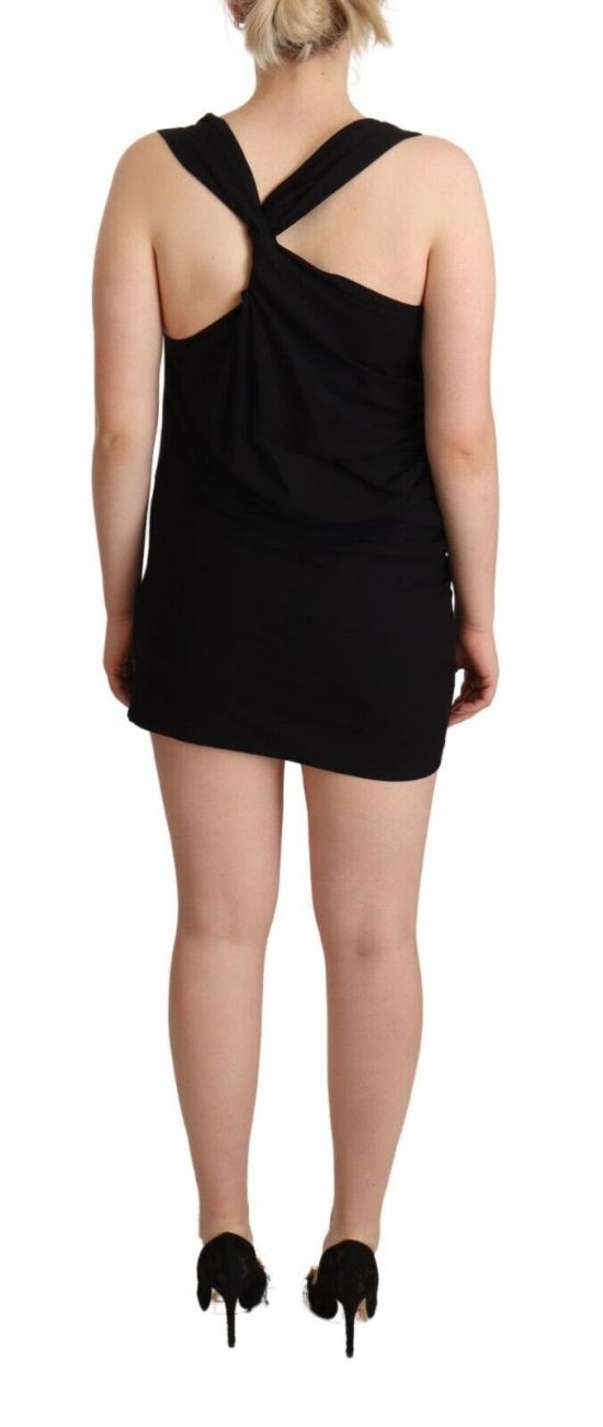 로베르토 카발리 숏 원피스 DR28583 BLACK - ROBERTO CAVALLI