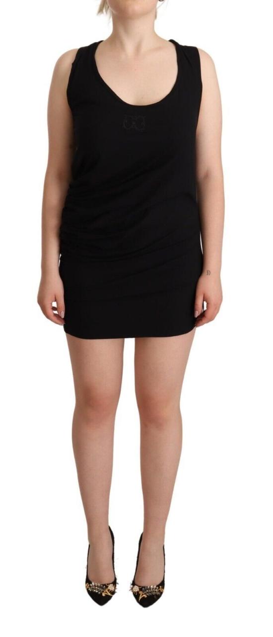  로베르토 카발리 숏 원피스 DR28583 BLACK - ROBERTO CAVALLI
