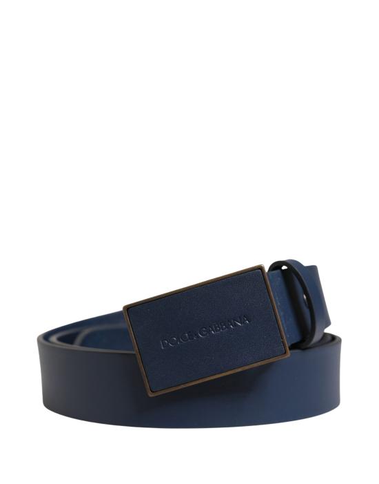  돌체앤가바나 가죽 벨트 BEL9696 BLUE - DOLCE & GABBANA