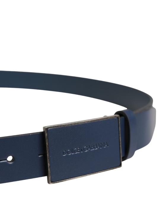 돌체앤가바나 가죽 벨트 BEL9696 BLUE - DOLCE & GABBANA